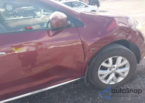 2011 Nissan Murano Sl z USA, uszkodzony, nr VIN JN8AZ1MW7BW183853